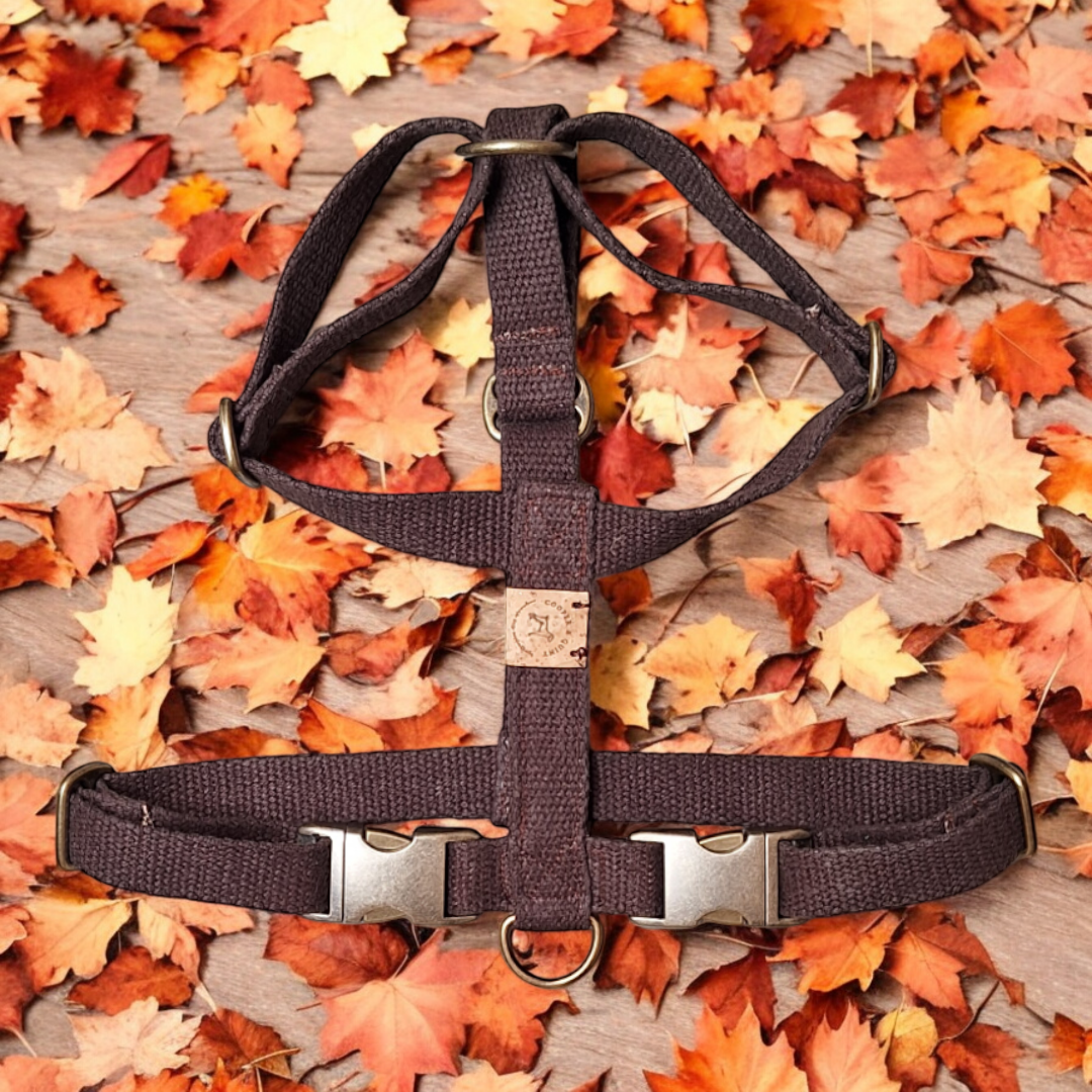 Simply Hemp Hondentuig | Kastanjebruin - Cooper & Quint