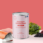 BUDDY Natvoeding Salmon & Chicken Feast 400 gr. - per 6 stuks