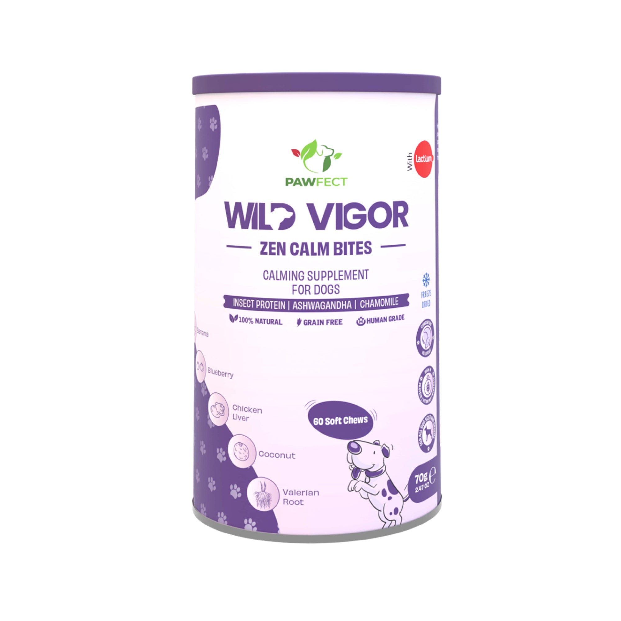 Pawfect supplements Wild Vigor Zen Calm 60 Pcs.