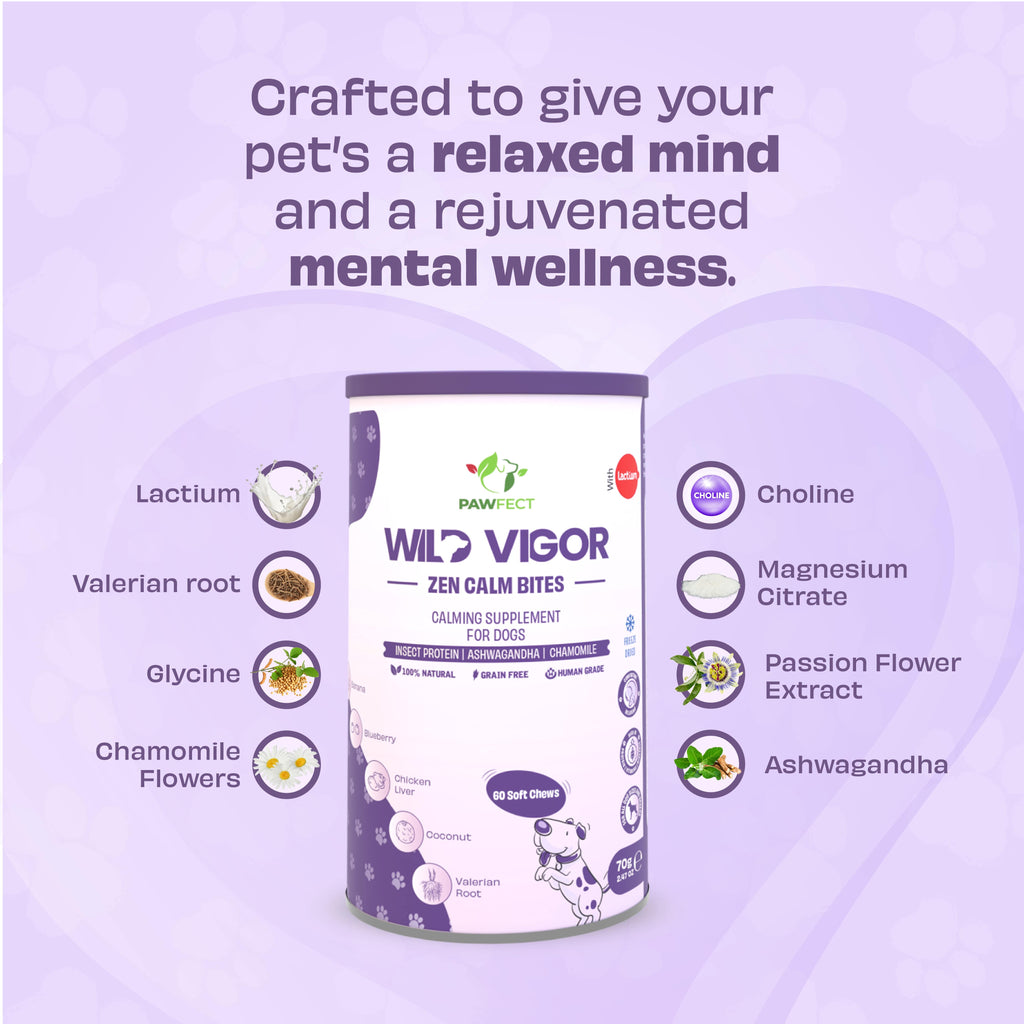 Pawfect supplements Wild Vigor Zen Calm 60 Pcs.