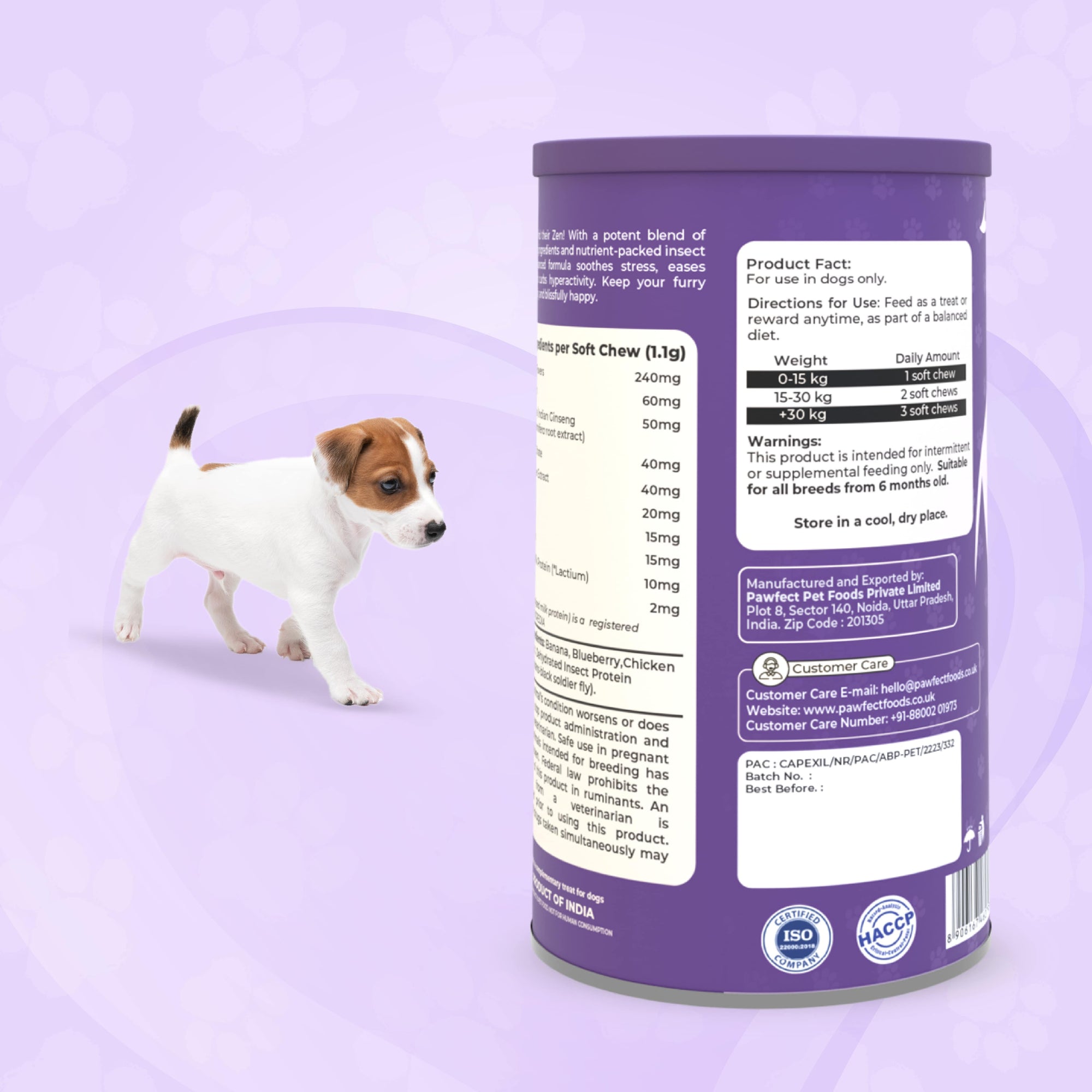 Pawfect supplements Wild Vigor Zen Calm 60 Pcs.