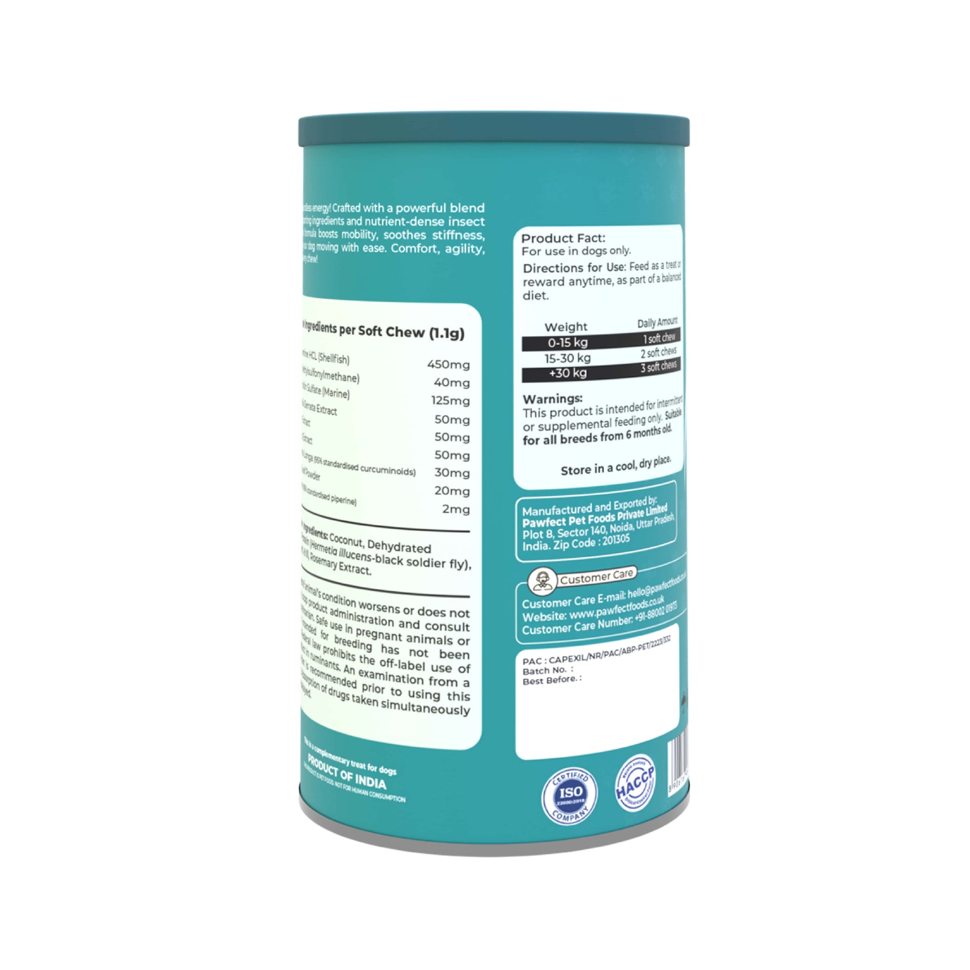 Pawfect supplements Wild Vigor Move Max 60 Pcs.
