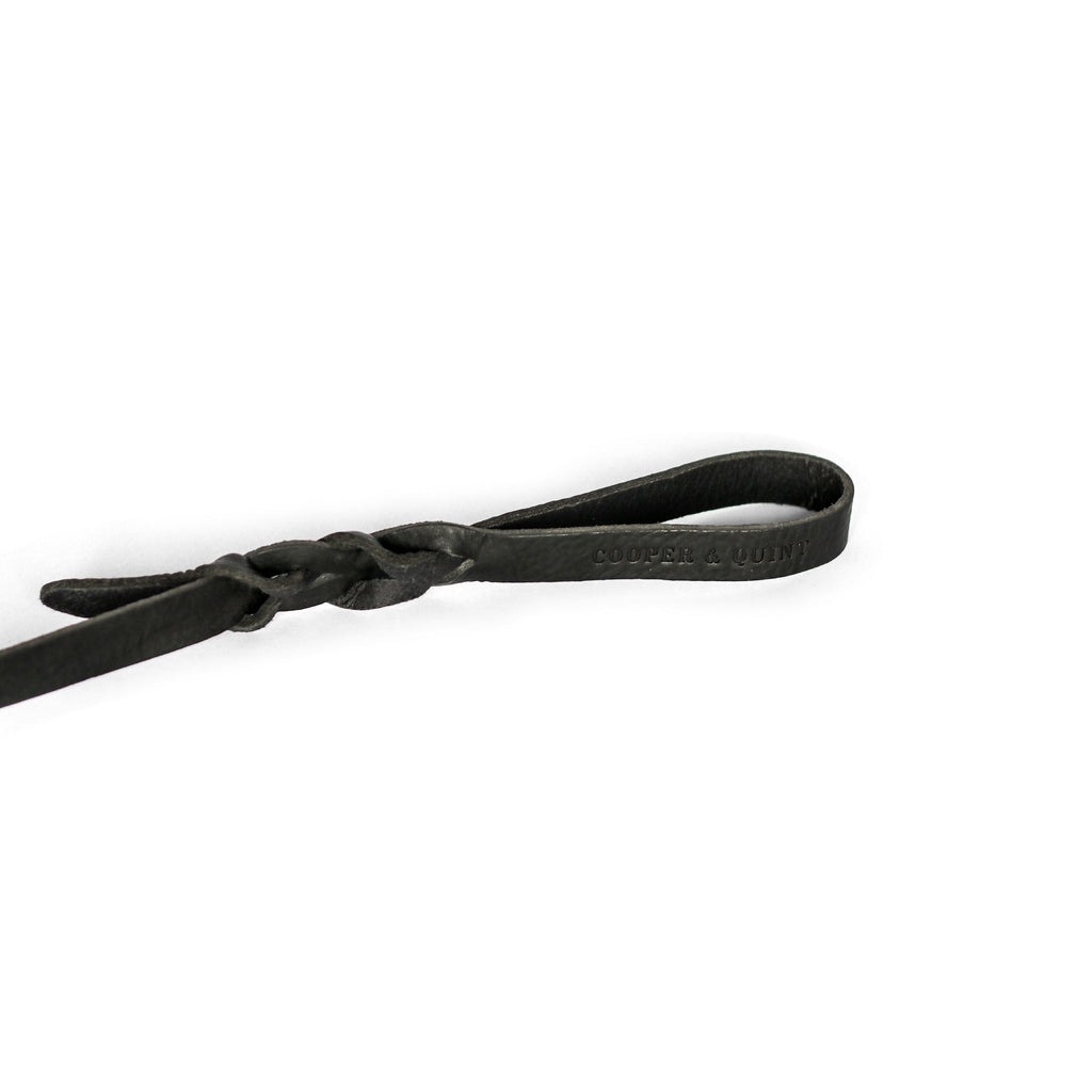 Twisted Hondenriem Zwart - Cooper & Quint