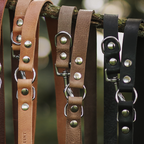 Switch Verstelbare Leren Hondenriem Stone - Cooper & Quint